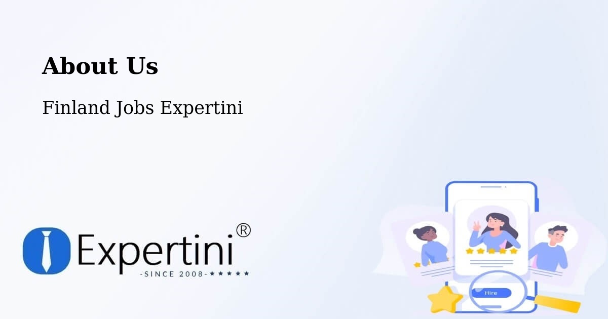 About Expertini Recruitment Platform  – Kisko - Kisko, Finland Jobs Expertini