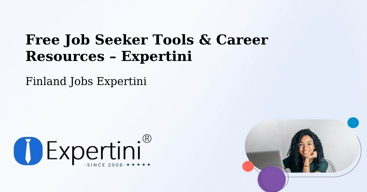 Free Job Seeker Tools & Career Resources – Kisko - Kisko, Finland Jobs Expertini