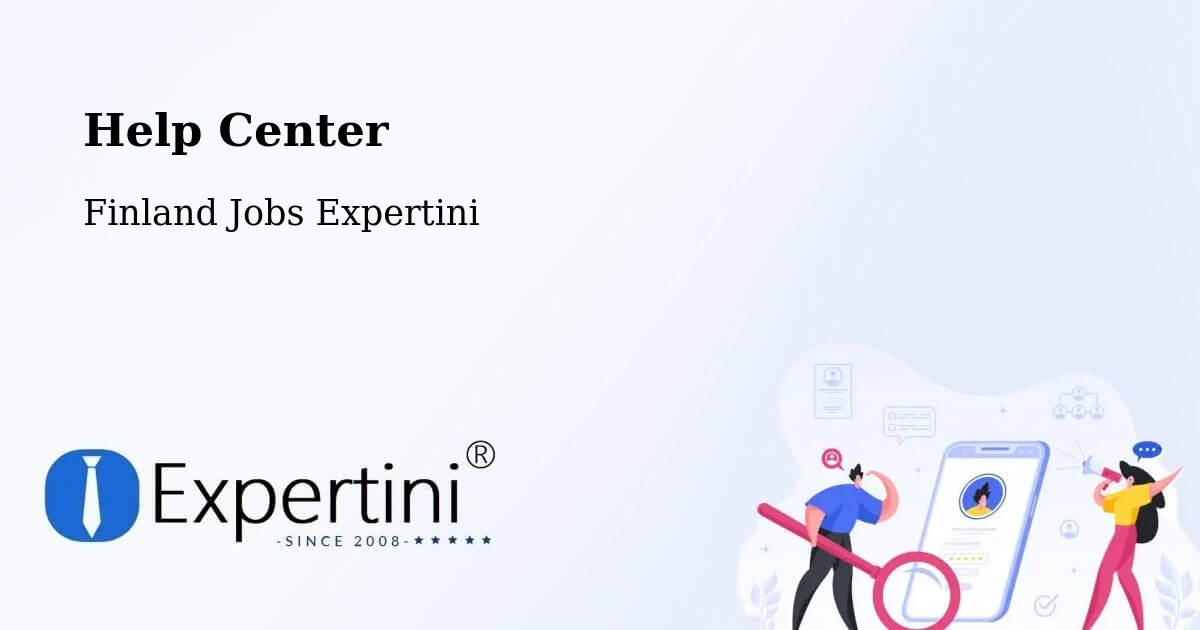 Help Center – Kisko - Finland Jobs Expertini